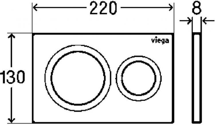 Комплект унитаза с инсталляцией Viega Prevista Dry VIEGA-WC-SET-10 цвет Белый с сиденьем Микролифт и клавишей смыва цвет Хром Комплект унитаза с инсталляцией Viega Prevista Dry VIEGA-WC-SET-10 цвет Белый с сиденьем Микролифт и клавишей смыва цвет Хром
