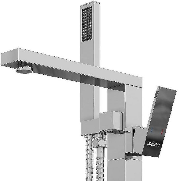 Смеситель для ванны Grossman Falcon 530.K35.08.100 Хром Смеситель для ванны Grossman Falcon 530.K35.08.100 Хром