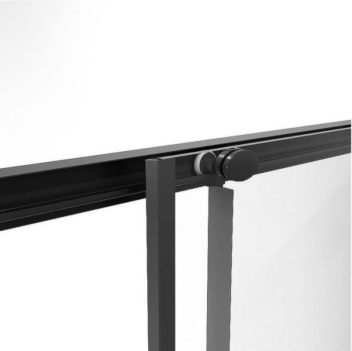 Душевой уголок Niagara Nova 80х80 NG-6828-34BLACK профиль Черный матовый стекло прозрачное