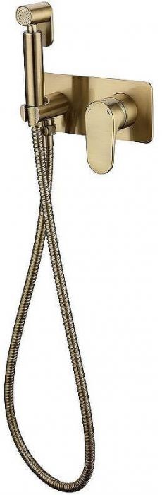 Гигиенический душ со смесителем Boheme Spectre 457-BR Бронза