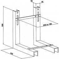Опорная рама для биде Jacob Delafon E6510-NF