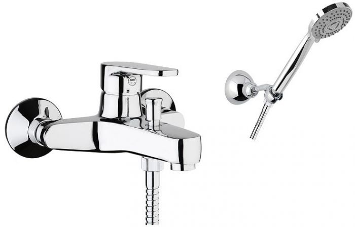 Смеситель для ванны Fiore Kyma 75CR6504 цвет Хром