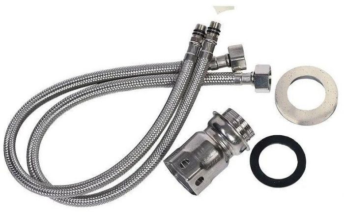 Смеситель для кухни Wisent W4998-3-18 цвет Белый