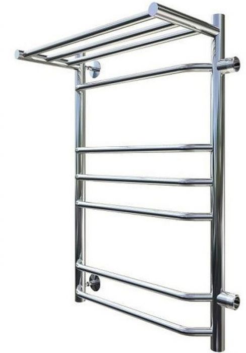 Водяной полотенцесушитель Тругор Браво 3 П ПМ R 80x50 с полкой Хром