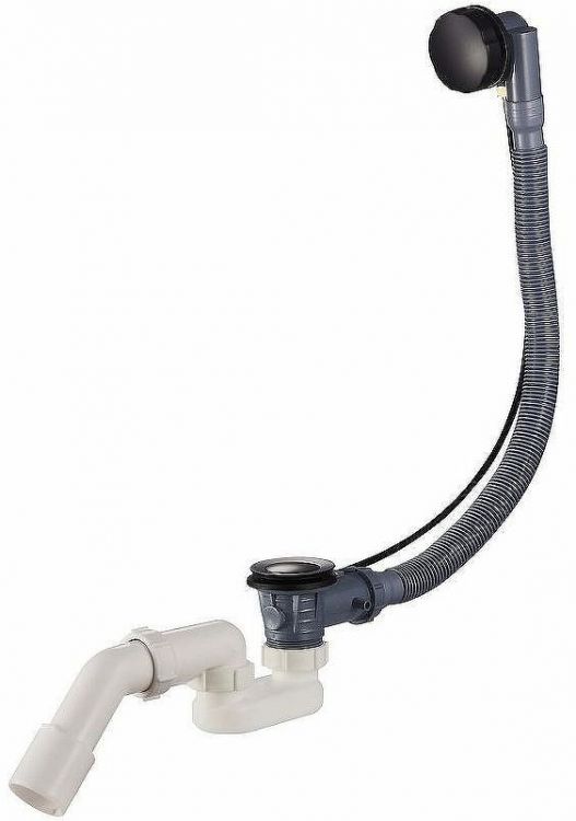 Слив-перелив Raglo R600.30.06 полуавтомат Черный матовый