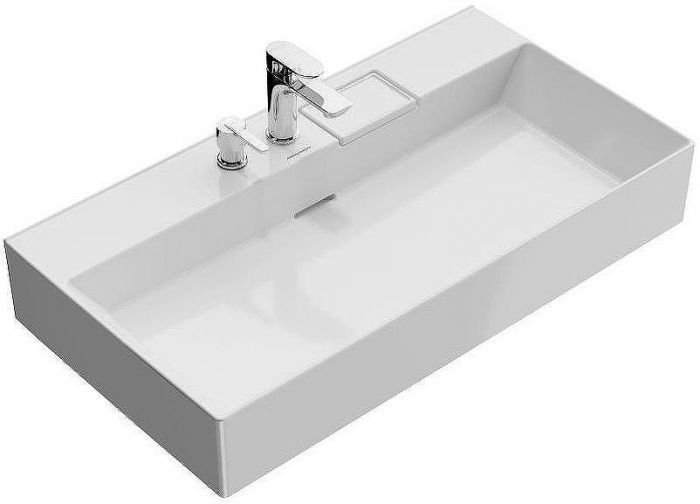 Раковина Kerama Marazzi Logica 90 LO.wb.90.2 Белая глянцевая