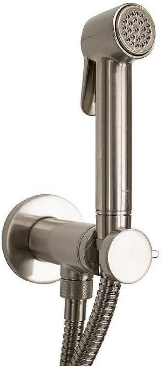 Гигиенический душ со смесителем Bossini Paloma Brass E37005B.094 Никель брашированный