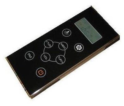 Душевая кабина Bas Фиджи  (черная стенка, тонированное стекло)