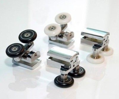 Душевая кабина Bas Фиджи  (черная стенка, тонированное стекло)