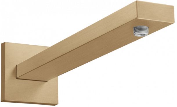 Hansgrohe Square Держатель верхнего душа 38.9см., настенный, цвет: шлифованная бронза