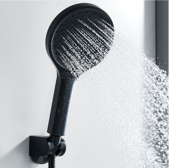 Смеситель для ванны Shevanik S6222H универсальный цвет Черный