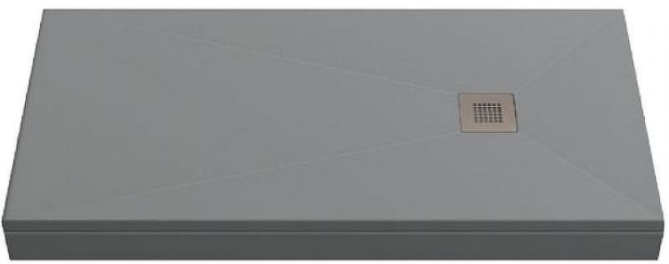 Душевой поддон из искусственного камня Creto Ares 140x90 1-0018 Серый Душевой поддон из искусственного камня Creto Ares 140x90 1-0018 Серый