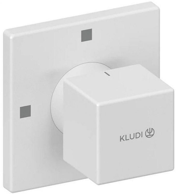 Переключатель потоков Kludi Decus 548465375 Белый матовый