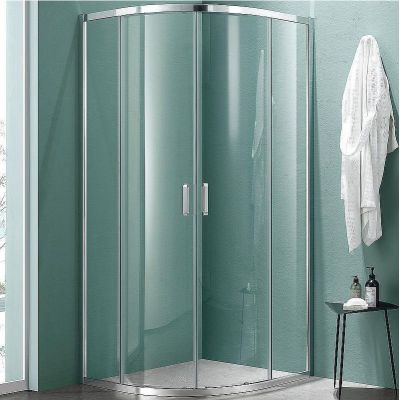 Душевой уголок Aquatek 90х90 AQ ARI RO 09020CH профиль Хром стекло прозрачное