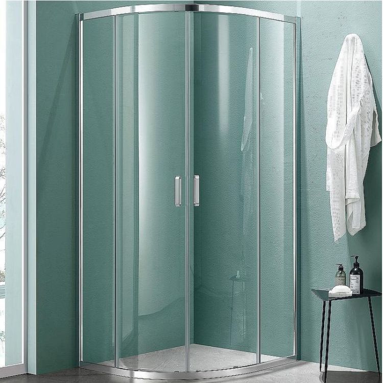 Душевой уголок Aquatek 90х90 AQ ARI RO 09020CH профиль Хром стекло прозрачное