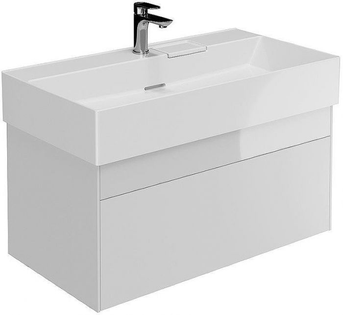Тумба под раковину Kerama Marazzi Logica 90 LOG.90.2\WHT подвесная Белая