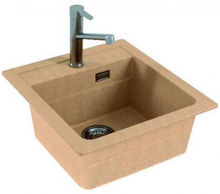 Кухонная мойка Alveus Granital Atrox 20 Beige G55 470x500 1131988 Бежевая