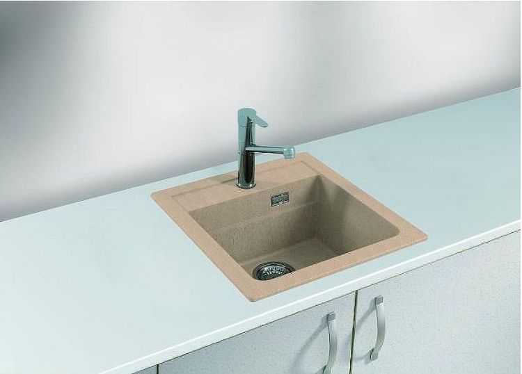 Кухонная мойка Alveus Granital Atrox 20 Beige G55 470x500 1131988 Бежевая