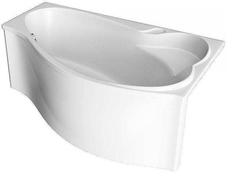 Акриловая ванна Marka One Gracia 150х90 R 01гр1590п без гидромассажа