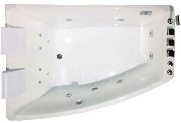 Акриловая ванна Orans 120x170 L 65100xl с гидромассажем