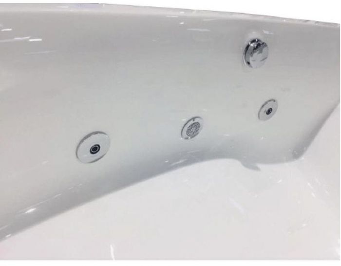 Акриловая ванна Orans 120x170 L 65100xl с гидромассажем
