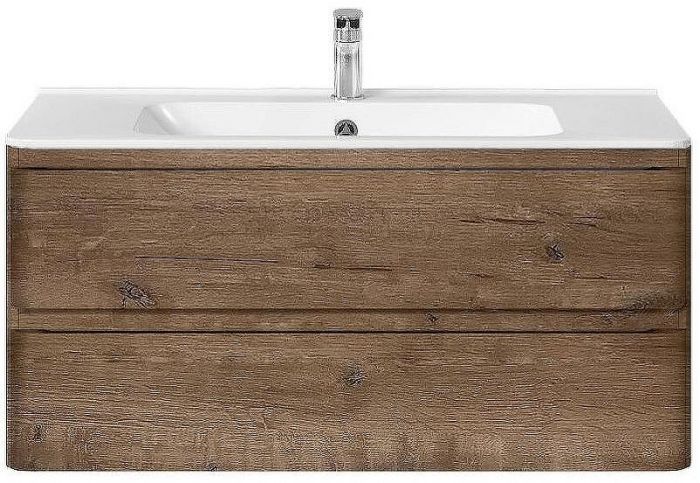 Тумба под раковину Vincea Vico 100 VMC-2V100VO подвесная V.Oak
