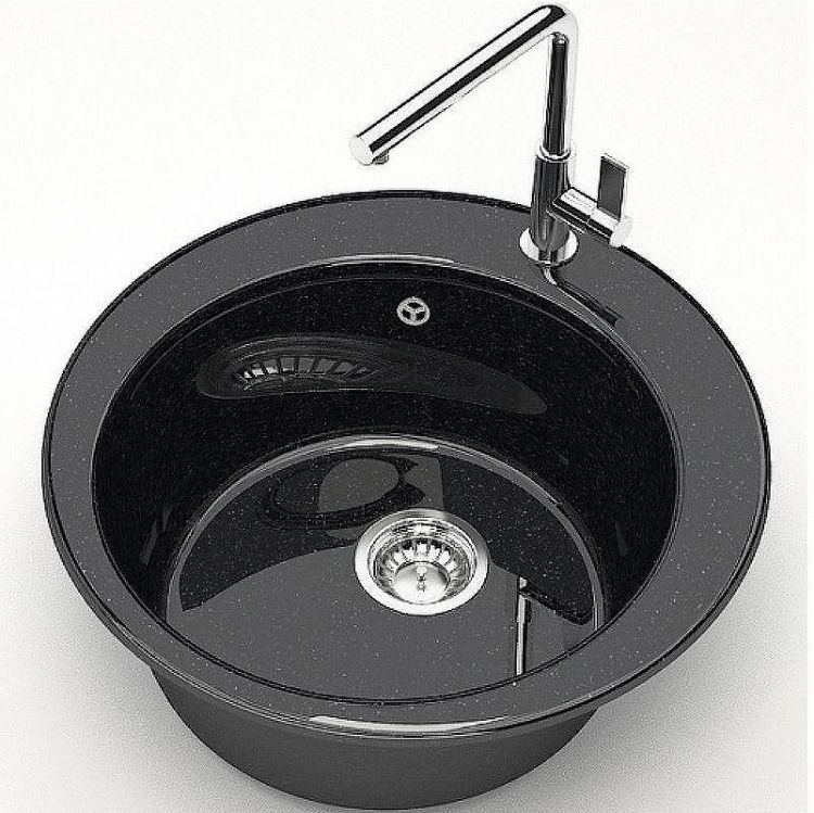 Кухонная мойка Bergg Z30 B030Q004 Черная Кухонная мойка Bergg Z30 B030Q004 Черная