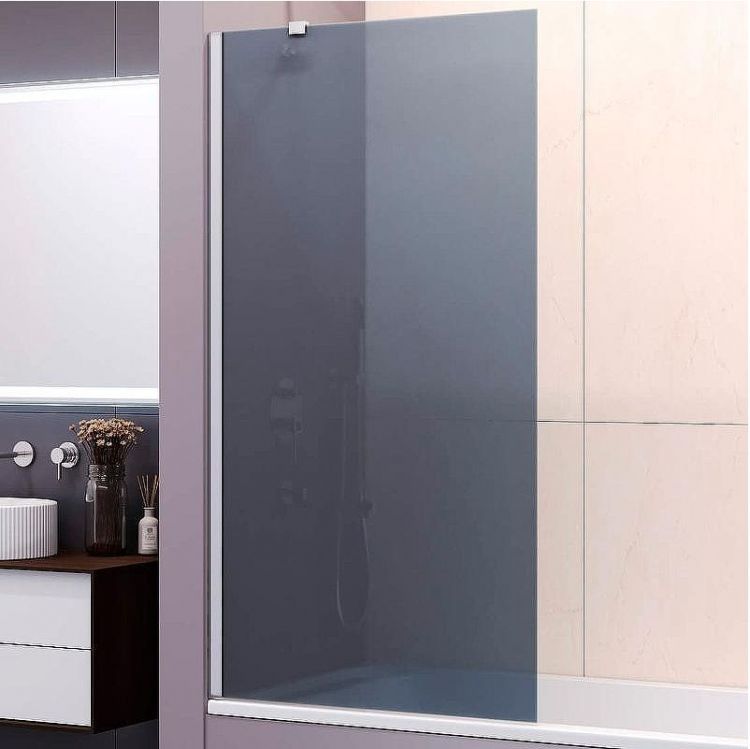 Шторка на ванну RGW Screens SC-151 80х150 351115108-31 профиль Хром стекло тонированное Шторка на ванну RGW Screens SC-151 80х150 351115108-31 профиль Хром стекло тонированное