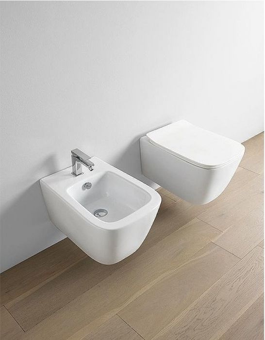 Биде Artceram A16 ASB001 05 00 подвесное Белое матовое