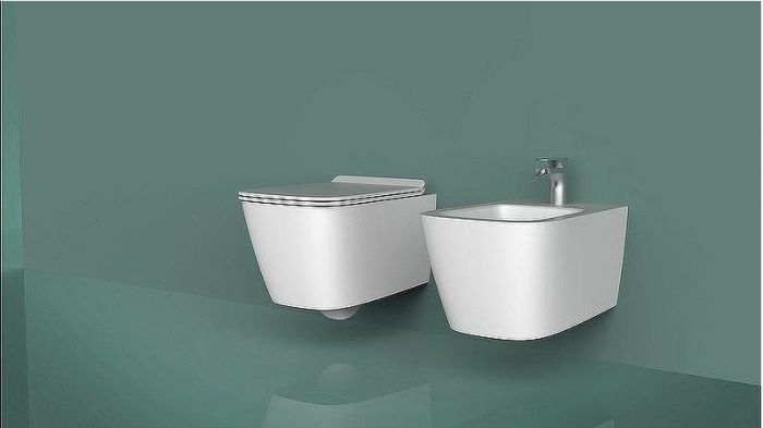 Биде Artceram A16 ASB001 05 00 подвесное Белое матовое