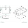 Кухонная мойка Alveus Granital Omni 30 Carbon G91 550x450x198 1150055 Черная Кухонная мойка Alveus Granital Omni 30 Carbon G91 550x450x198 1150055 Черная