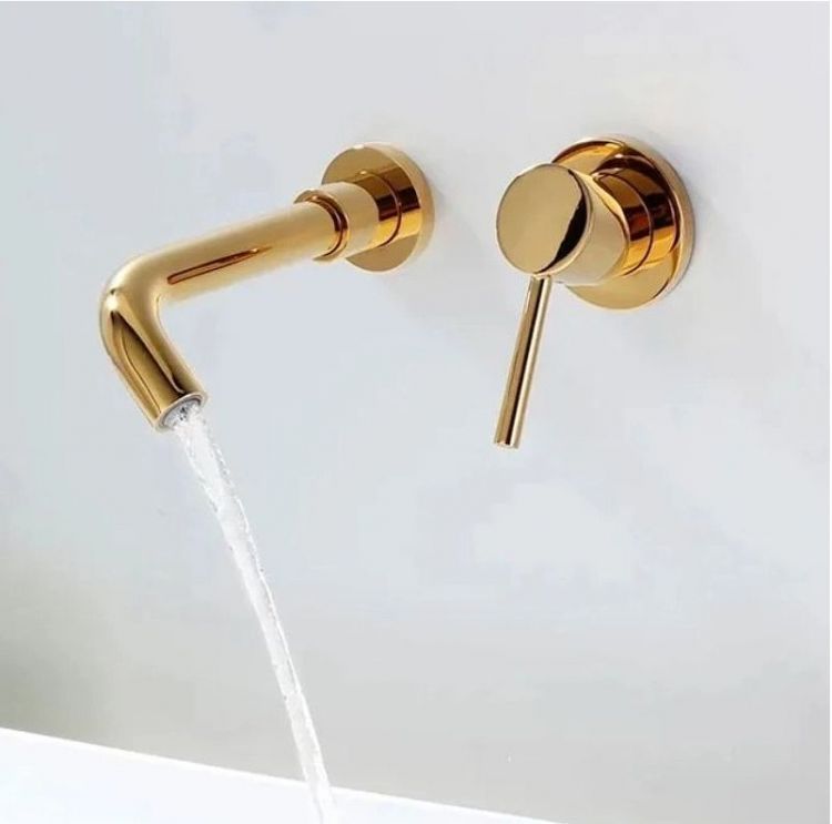 Смеситель для раковины Grocenberg GB511GO Золото Смеситель для раковины Grocenberg GB511GO Золото