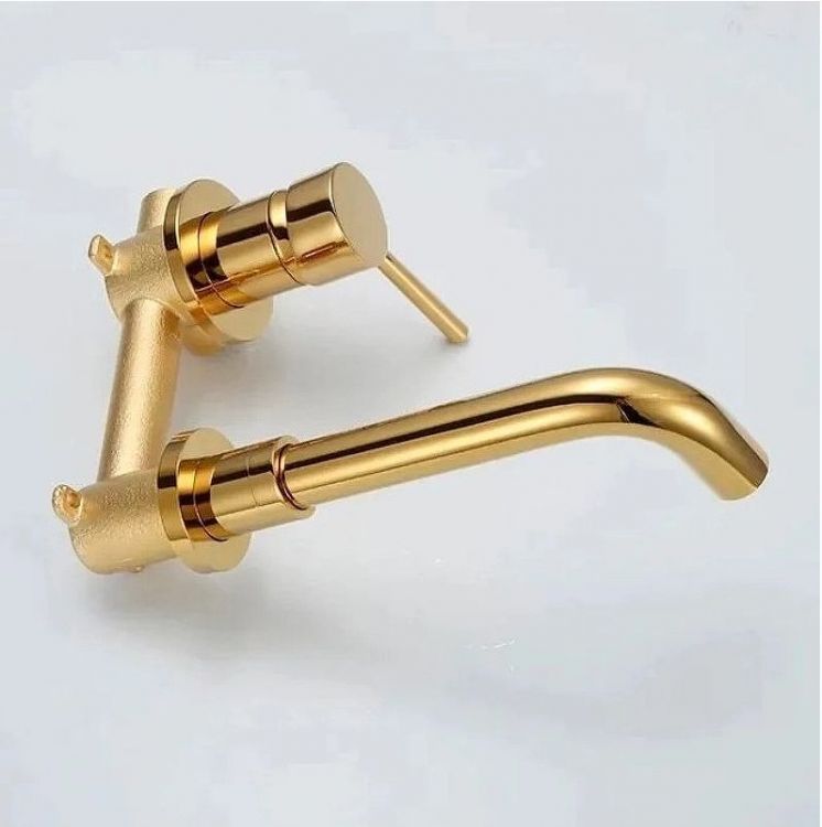 Смеситель для раковины Grocenberg GB511GO Золото Смеситель для раковины Grocenberg GB511GO Золото