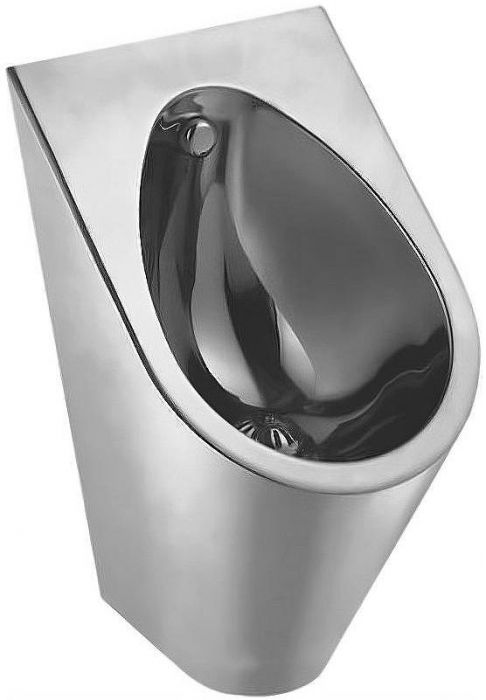 Писсуар Nofer 13004.S подвесной Нержавеющая сталь матовая