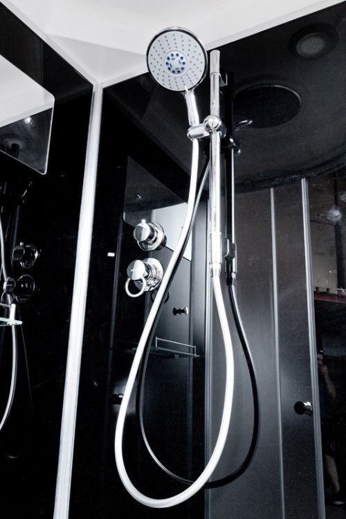 Душевая кабина Deto B01S BLACK 100x100x220 Душевая кабина Deto B01S BLACK 100x100x220