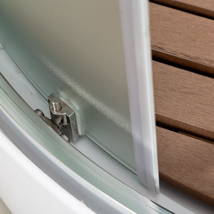 Душевая кабина Deto B01S BLACK 100x100x220 Душевая кабина Deto B01S BLACK 100x100x220