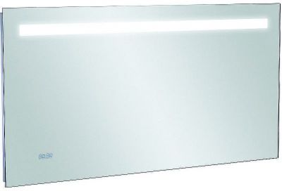 Зеркало Jacob Delafon Formilia 120 EB1163-NF с подсветкой и подогревом с сенсорным выключателем и часами