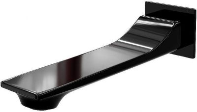 Излив для смесителя WasserKRAFT Glan A175 Черный глянец