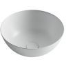 Умывальник CERAMICANOVA Element чаша накладная круглая (цвет Белый Матовый) CN6003