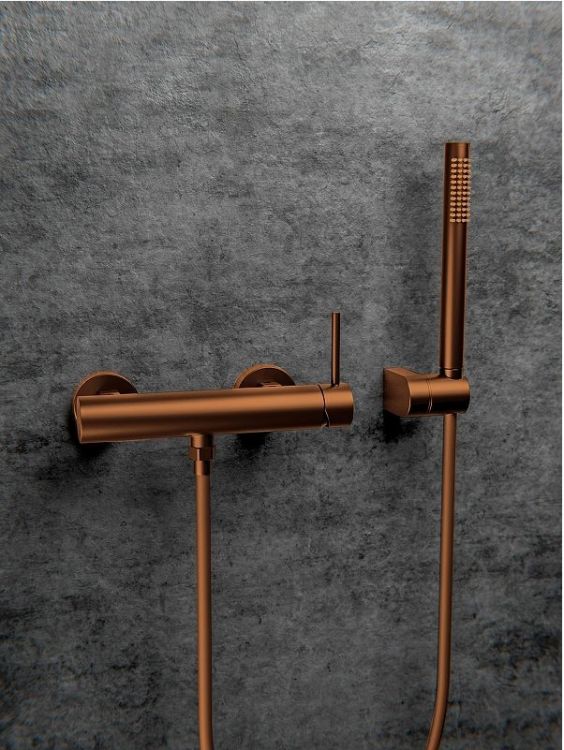 Смеситель для душа Knotlor Eclipse SS-22/RB цвет Бронза