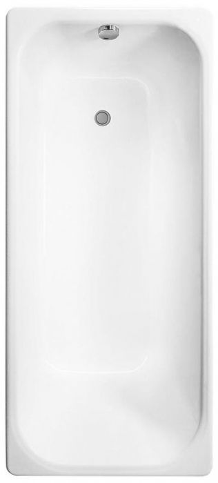 Чугунная ванна Delice Aurora 170х70 DLR230605 без отверстий под ручки и антискользящего покрытия