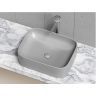 Умывальник CERAMICANOVA Element чаша накладная прямоугольная (цвет Антрацит Матовый) CN6052MH