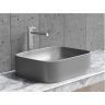Умывальник CERAMICANOVA Element чаша накладная прямоугольная (цвет Антрацит Матовый) CN6052MH