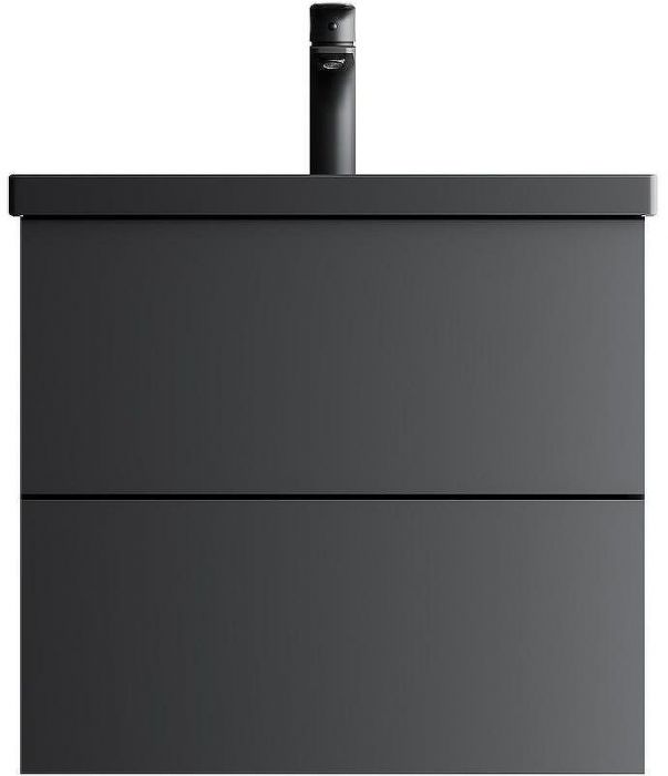 Тумба под раковину AM.PM Gem 60 M90FHX06022BM подвесная Черная матовая