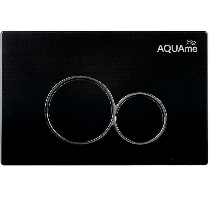 Клавиша смыва AQUAme AQM4101B Черная