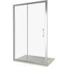 Душевая дверь Good Door Latte WTW-110-C-WE 110 профиль Белый стекло прозрачное