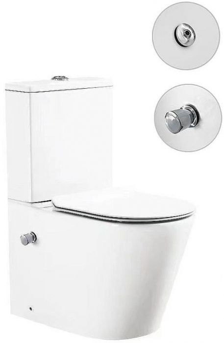 Унитаз биде SantiLine SL-5014SM-BD с сиденьем Микролифт