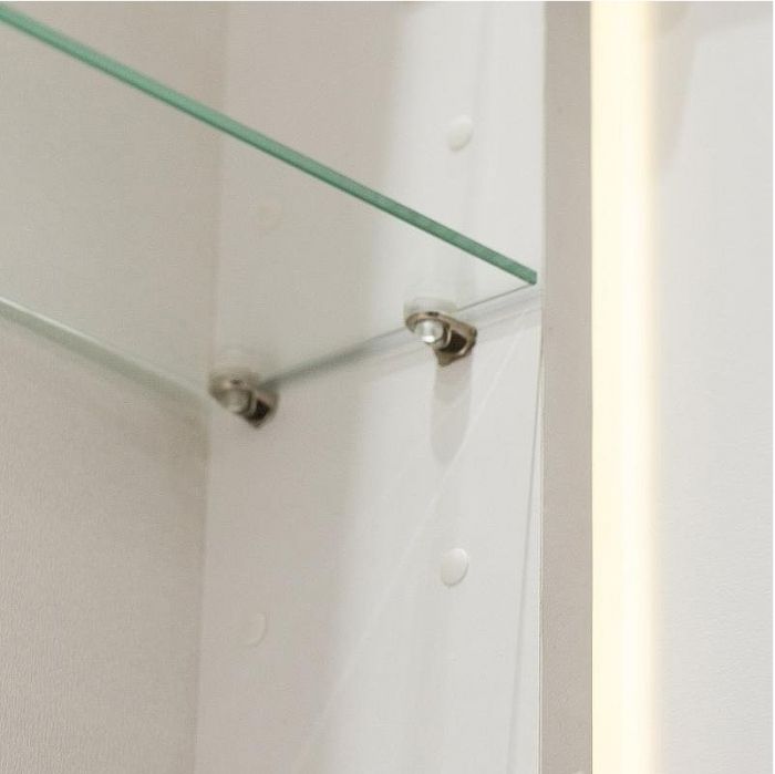 Зеркальный шкаф BelBagno Marino 50 SPC-MAR-500/800-1A-LED-TCH с подсветкой Белый