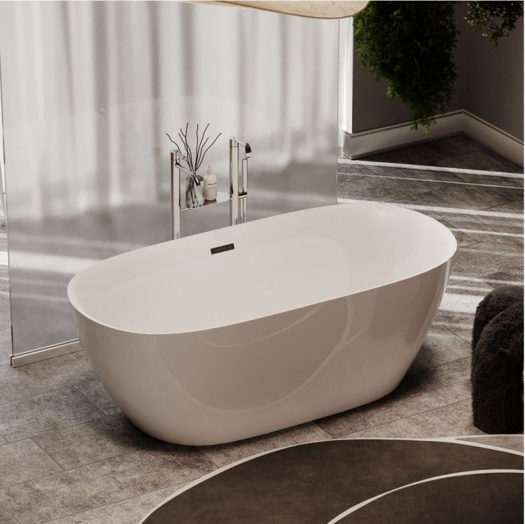 Ванна SANCOS Fusion акриловая отдельностоящая, белый 1700x800x580мм, FB03 Ванна SANCOS Fusion акриловая отдельностоящая, белый 1700x800x580мм, FB03