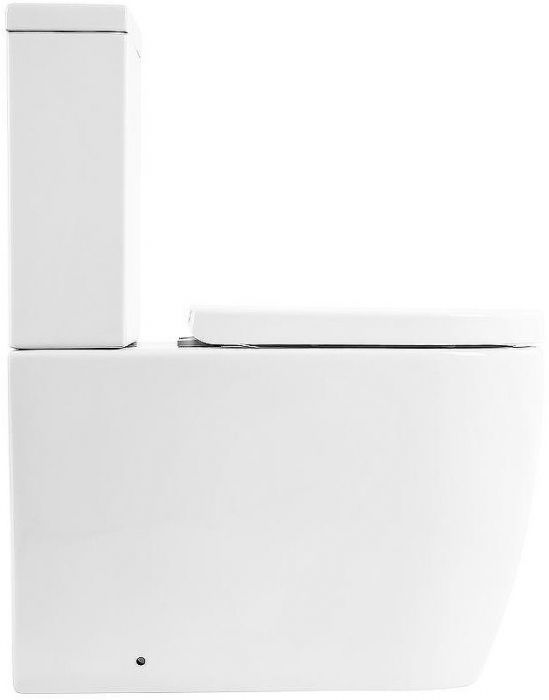 Унитаз компакт BelBagno Marino BB105CPR/BB105SC без бачка с сиденьем Микролифт